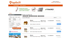 Desktop Screenshot of ingatlan24.com